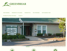 Tablet Screenshot of egreenbriar.org